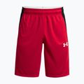 Spodenki koszykarskie męskie Under Armour Baseline 10In red/white 5