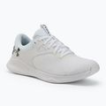 Buty treningowe damskie Under Armour W Charged Aurora 2 white/white/metallic warm silver