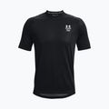 Koszulka treningowa męska Under Armour UA Armourprint black/halo gray