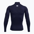 Longsleeve treningowy męski Under Armour Heat Gear Armour Comp Mock midnight navy/white 6