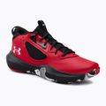 Buty do koszykówki męskie Under Armour Lockdown 6 red/black/white