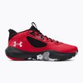 Buty do koszykówki męskie Under Armour Lockdown 6 red/black/white 2