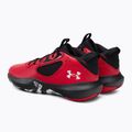Buty do koszykówki męskie Under Armour Lockdown 6 red/black/white 3