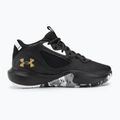 Buty do koszykówki męskie Under Armour Lockdown 6 black/black/metallic gold 2