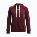 Bluza damska Under Armour Rival Fleece Hb Hoodie chestnut red/white 5