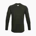 Longsleeve treningowy męski Under Armour UA Hg Armour Fitted baroque green/white 2