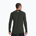 Longsleeve treningowy męski Under Armour UA Hg Armour Fitted baroque green/white 4