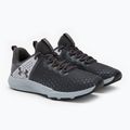 Buty treningowe męskie Under Armour Charged Engage 2 jet gray/mod gray/white 4