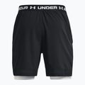 Spodenki treningowe męskie Under Armour Vanish Woven 2In1 Sts black/white 2