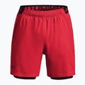 Spodenki treningowe męskie Under Armour Vanish Woven 2In1 Sts radio red/chestnut red/chestnut red