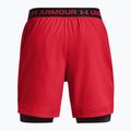 Spodenki treningowe męskie Under Armour Vanish Woven 2In1 Sts radio red/chestnut red/chestnut red 2