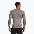 Longsleeve treningowy męski Under Armour UA Cg Armour Novelty Mock pewter/reflective 3