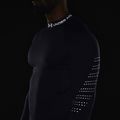 Longsleeve treningowy męski Under Armour UA Cg Armour Novelty Mock tempered steel/reflective 4