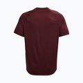 Koszulka treningowa męska Under Armour UA Tech 2.0 Tee Novelty chestnut red/black 2