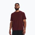 Koszulka treningowa męska Under Armour UA Tech 2.0 Tee Novelty chestnut red/black 3