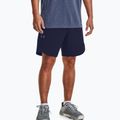 Spodenki treningowe męskie Under Armour UA Stretch-Woven midnight navy/metallic solder