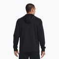 Bluza męska Under Armour Fleece FZ Hoodie black/black 3