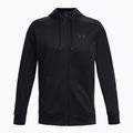 Bluza męska Under Armour Fleece FZ Hoodie black/black 5