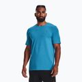 Koszulka treningowa męska Under Armour UA Rush Seamless Geosport capri/black