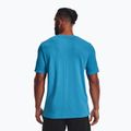 Koszulka treningowa męska Under Armour UA Rush Seamless Geosport capri/black 2