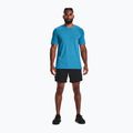 Koszulka treningowa męska Under Armour UA Rush Seamless Geosport capri/black 3