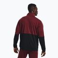 Bluza męska Under Armour UA Pique Track chestnut red/white 3