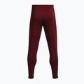Spodnie treningowe męskie Under Armour UA Pique Track chestnut red/white 4