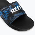 Klapki męskie REEF One Slide black faded palm 7