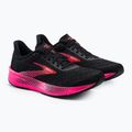 Buty do biegania damskie Brooks Hyperion Tempo black/pink/hot coral 5