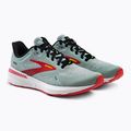 Buty do biegania damskie Brooks Launch GTS 9 blue surf/black/cherry tomato 5