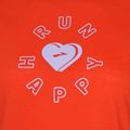Koszulka do biegania damska Brooks Distance Graphic jamberry/love run 3