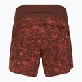 Spodenki do biegania damskie Brooks Chaser 5" run raisin glitch print 2