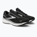 Buty do biegania męskie Brooks Ghost 15 black/blackened pearl/white 4