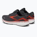 Buty do biegania męskie Brooks Ghost 15 ebony/black/spicy orange 3