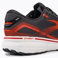 Buty do biegania męskie Brooks Ghost 15 ebony/black/spicy orange 9