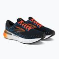 Buty do biegania męskie Brooks Glycerin GTS 20 black/classic blue/orange 4