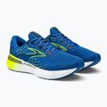 Buty do biegania męskie Brooks Glycerin GTS 20 blue/nightlife/white 4