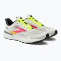 Buty do biegania męskie Brooks Launch GTS 9 white/pink/nightlife 5