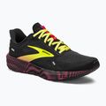 Buty do biegania męskie Brooks Launch 9 black/pink/yellow