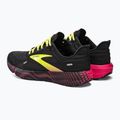 Buty do biegania męskie Brooks Launch 9 black/pink/yellow 4