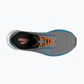 Buty do biegania męskie Brooks Hyperion grey/atomic blue/scarlet 15