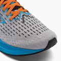 Buty do biegania męskie Brooks Hyperion grey/atomic blue/scarlet 7