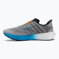 Buty do biegania męskie Brooks Hyperion grey/atomic blue/scarlet 10
