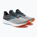 Buty do biegania męskie Brooks Launch 10 black/atomic blue/scarlet ibis 5