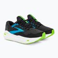 Buty do biegania męskie Brooks Ghost Max black/atomic blue/jasmine 5