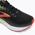 Buty do biegania męskie Brooks Ghost 16 GTX black/mandarin red/green 7