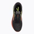 Buty do biegania męskie Brooks Ghost 16 wide fit black/mandarin red/green 5