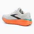 Buty do biegania męskie Brooks Ghost Max 2 oyster mushroom/orange /teal 3