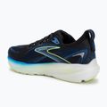 Buty do biegania męskie Brooks Glycerin 22 wide fit black/cobalt/neo yellow 3