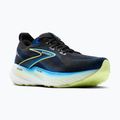 Buty do biegania męskie Brooks Glycerin 22 wide fit black/cobalt/neo yellow 8